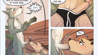 Beastars - Louis Deep throats Legoshi - Oral pleasure