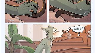 Beastars - Louis Deep throats Legoshi - Oral pleasure