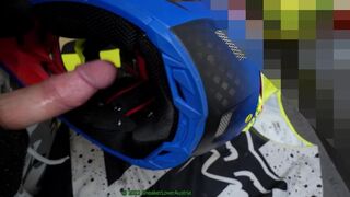 two Pop-shots on Fox Helmet