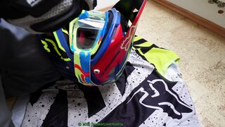 two Pop-shots on Fox Helmet