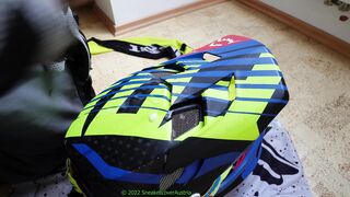 two Pop-shots on Fox Helmet