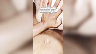 What a humungous ebony spunk-pump demolished my crevasse deeply