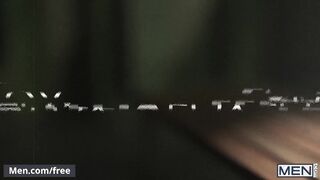 Men - Felix Fox Celebrates His Victory By Blowing His Hot Jizz All Over Adrian Harts Abs