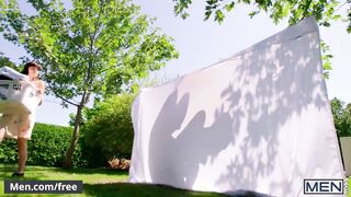 Men - Married Muscular Guy Markus Kage Cheats On His Wife With Cute Hunk Benjamin Blue