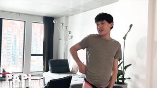 Papi - Prankster Milo Madera Is Flabbergasted When He Sees His Stepbrothers Edward Terrant Ass