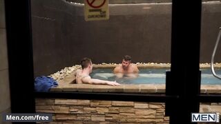 Mencom - Muscular Dude Mason Max Gets Analized Raw By Jackson Cooper