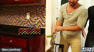 Men.com - Jackson Grant and Jimmy Durano - Reconnecting - Drill My Hole
