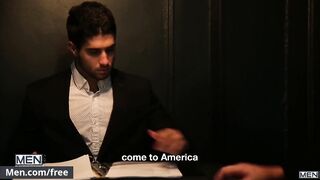 Men.com - Diego Sans and Jacob Peterson ass fuck hard in Spies Part 2