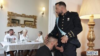 MEN - Prince Sir Peter Rims And Fingers Justin Jetts Tight Hole, Then Fucks Him Deep And Hard