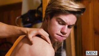 MEN - Jordan Lake Gives Maverick Sun A Chairlift Blowjob, Then Maverick Cums On Jordans Goggles