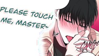 ASMR Subjugated Masculine in Warmth Gives Dirty Oral to His Sir! M4A