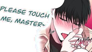 ASMR Subjugated Masculine in Warmth Gives Dirty Oral to His Sir! M4A