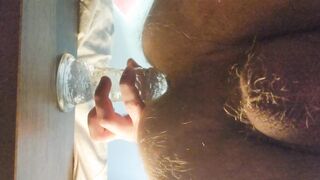 Solo buttfuck getting off first-ever time on vid