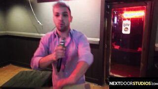 Stunning Jock Poked Infront Of Jacking Teddies - Johnny Hasty - NextDoorHomemade