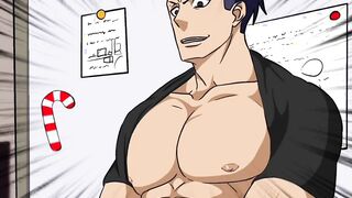 Rock hard drill in the classroom makes him yell like a super-bitch