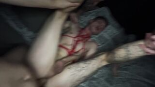 Harshly banged school buddy and cram his facehole with spunk