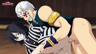 Uzui ravages firm Iguro, Devil slayer homosexual, Manga porn Yaoi, Kimetsu no yaiba yaoi, Anime yaoi homosexual