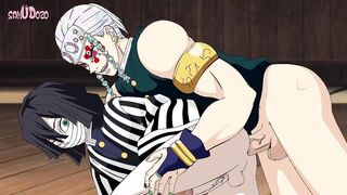 Uzui ravages firm Iguro, Devil slayer homosexual, Manga porn Yaoi, Kimetsu no yaiba yaoi, Anime yaoi homosexual