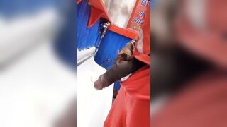 rock-hard to urinate when you have a large dinky