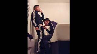 two insatiable queer fellows wanna pummel outdoors