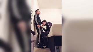 two insatiable queer fellows wanna pummel outdoors