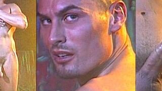 BEEFY ARTIST Swan Rivers PAINTS WITH A RIGID ON