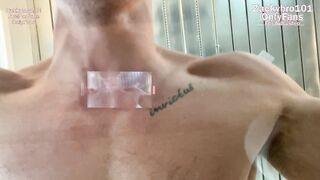 Milky Elastic Culo Muscle jock Scot Gets Porked by Fat Dark-hued Trouser snake up his Phat BACKSIDE Dark-skinned pink pucker Zackybro