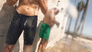 I get a firm on in Speedo, highly scorching in front of people in the showers