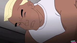 HARD-CORE-Fellows Evolution - visit to fraternity of hetero studs - Bara Yaoi Anime porn