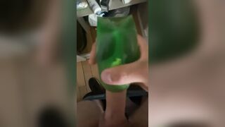 Water jiggle plaything jacking phat milky sausage