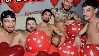 FUCK-A-THON OF ENJOY - SANS A CONDOM PARAMOURS!!! BY LEO BULGARI, PABLO BRAVO, MARCO RUSH, NERON & ANGEL - TEASER