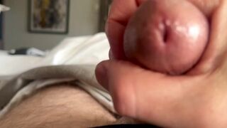 Edging my MAN SAUSAGE & foreskin NO ejaculation POINT OF VIEW (PRiCE Douglas)