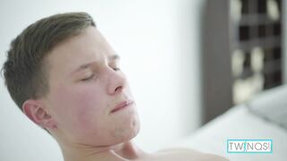 Slim Lad Aaron A Jerks His Spunk-pump And Pulverizes His Arse!