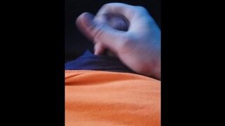 Immense jism from a little man-meat