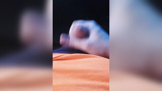 Immense jism from a little man-meat