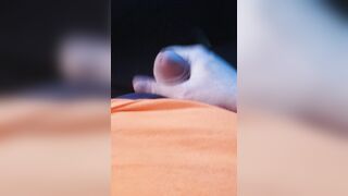 Immense jism from a little man-meat