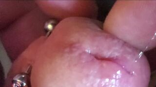 Luxurious Frenum Dinky precum ideal