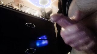 Rock-hard dinky Greased up