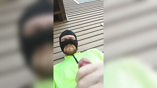 Tugging Off In Public