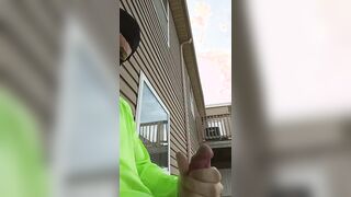 Tugging Off In Public