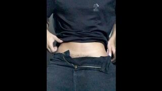 Ultra-cute man rod twunk milks and has a money-shot on his clothes