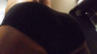 My fatty wiggle even in my panties