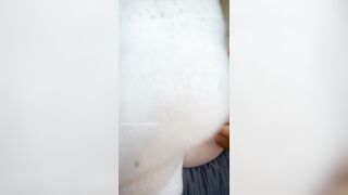 Leisurely taunting sweat-soaked socks, soles, backside and prick