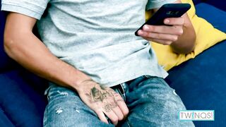 Pretty Slender Youngster Thomas T Jerks And Frigs His Rump!