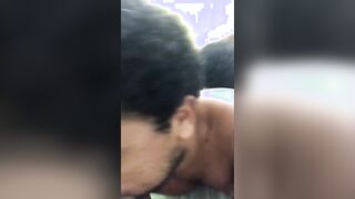 033 Pulverizing super-steamy my ebony bootie