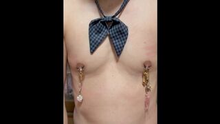 恥装 もちろん乳首はこんな感じ