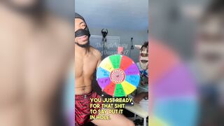 He got banged soo rock hard he fell off the stool