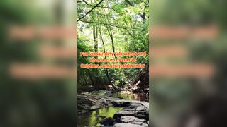 Fresh spunk on sunny weather