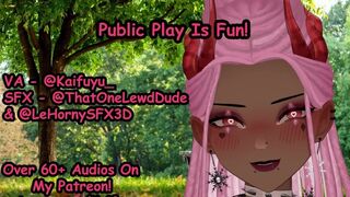 Femboy Gives You Head In A Public Park! (Glamour Audio)