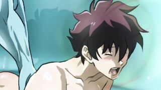 Zed and Leonardo pulverizing underwater parody toon